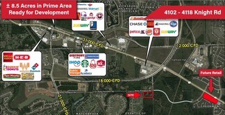 Fresno, TX Commercial Land - 4102-4118 Knight Rd