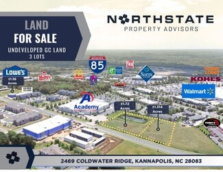 Kannapolis, NC Commercial - Coldwater Ridge Dr @ Old Earnhardt Rd Kannapolis, NC Commercial - Coldwater Ridge Dr @ Old Earnhardt Rd