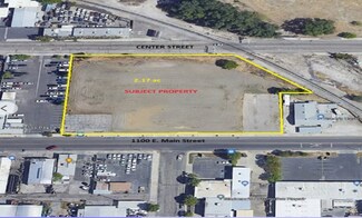 Visalia, CA Commercial Land - 1100 E Main St