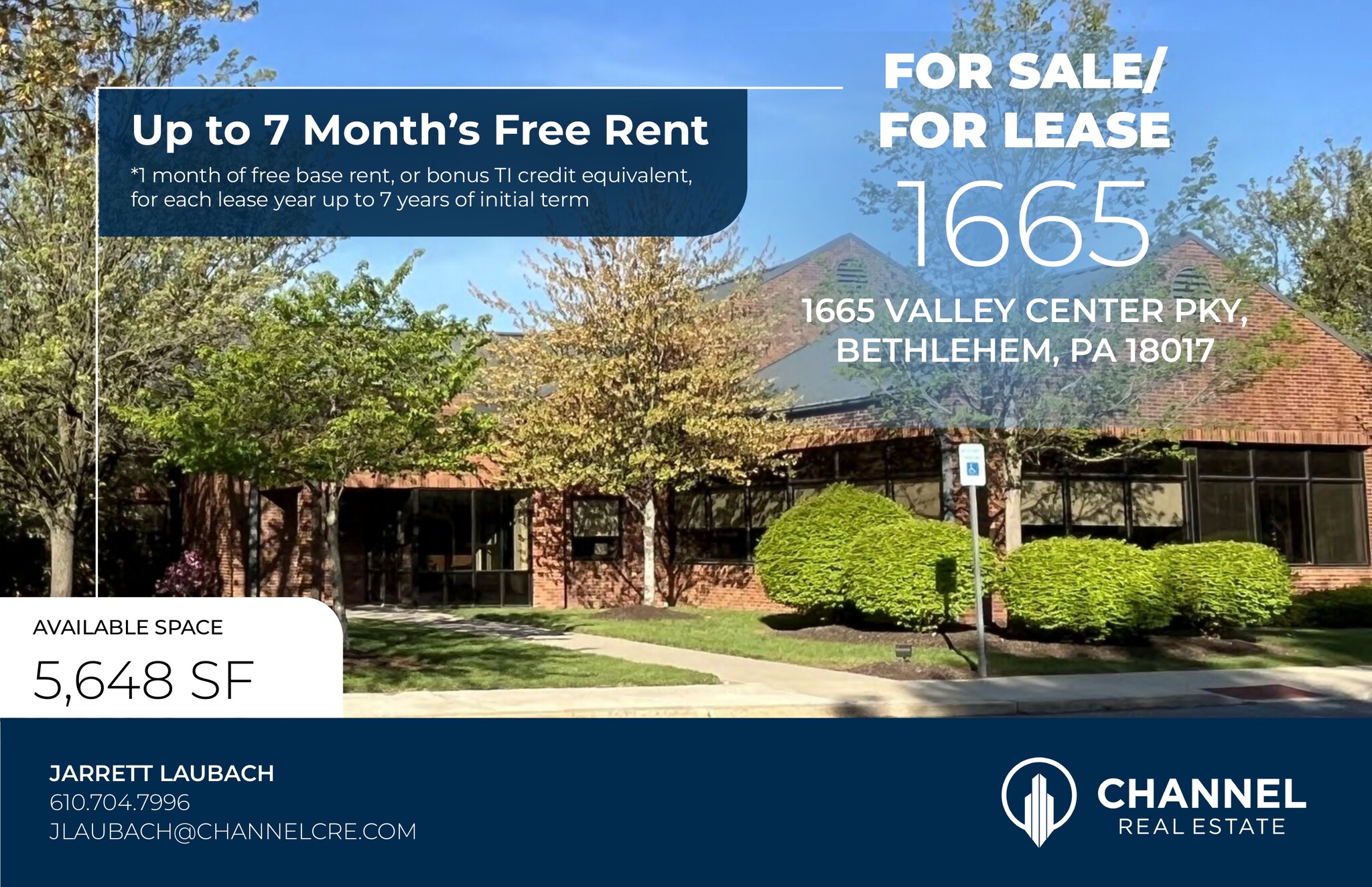 1665 Valley Center Pky, Bethlehem, PA for Rent