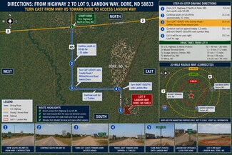 Williston, ND Commercial Land - Landon Way Way @ Oilfield Access Rd