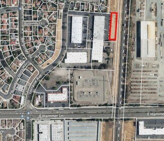 Stockton, CA Industrial Land - 8130 Lorraine Ave