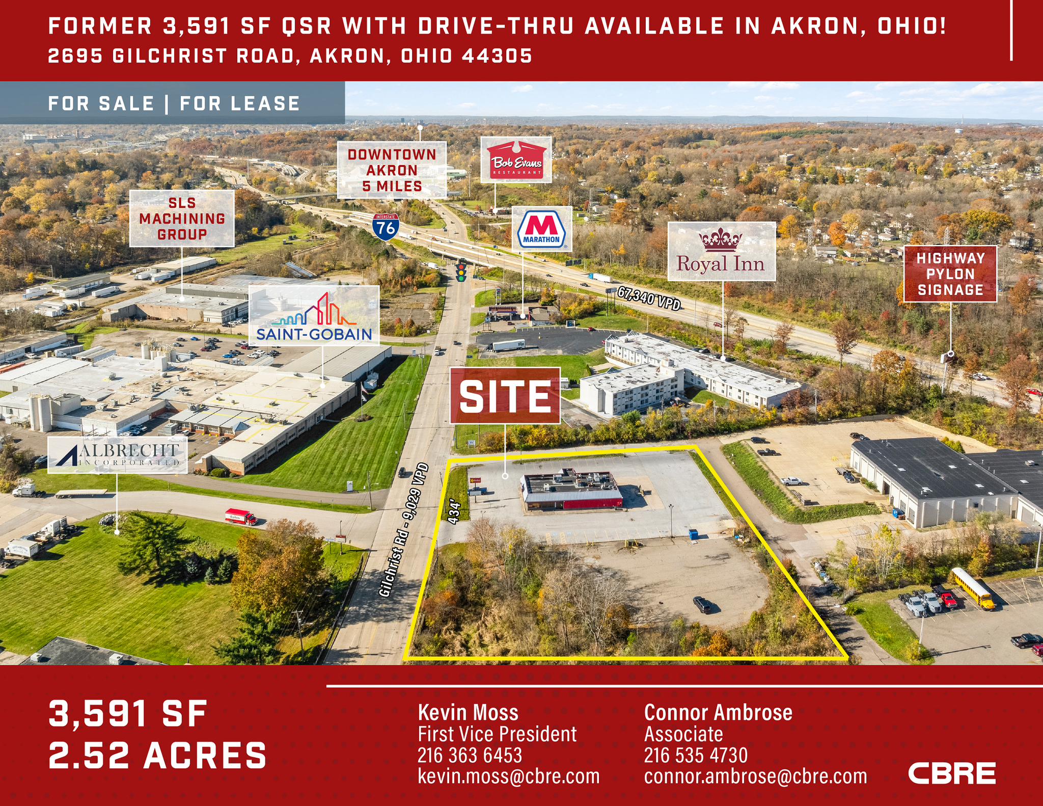 2695 Gilchrist Rd, Akron, OH for Sale