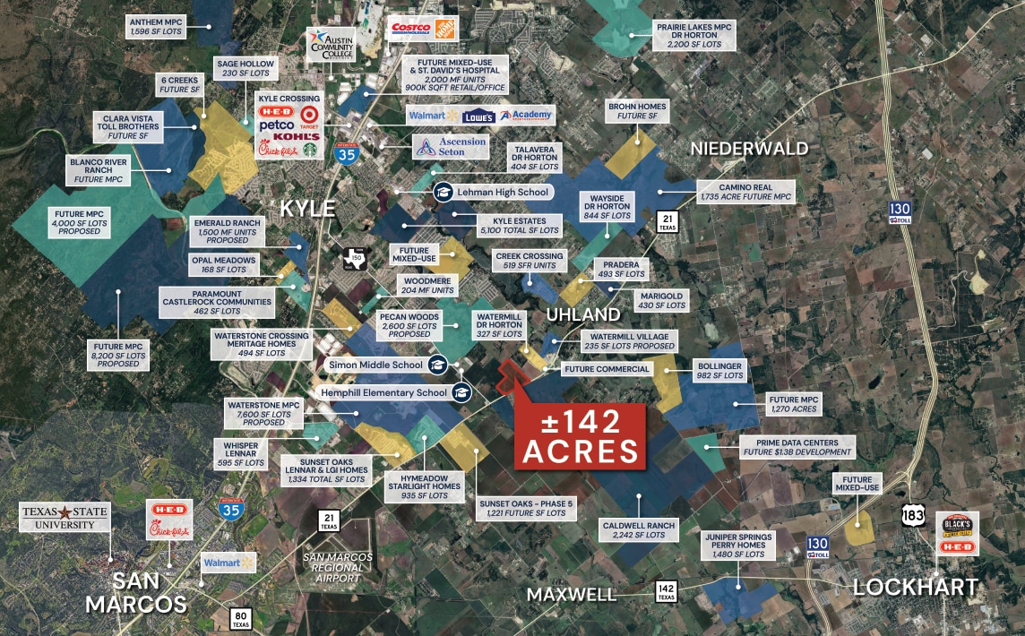 Camino Real & FM 150, Kyle, TX for Sale