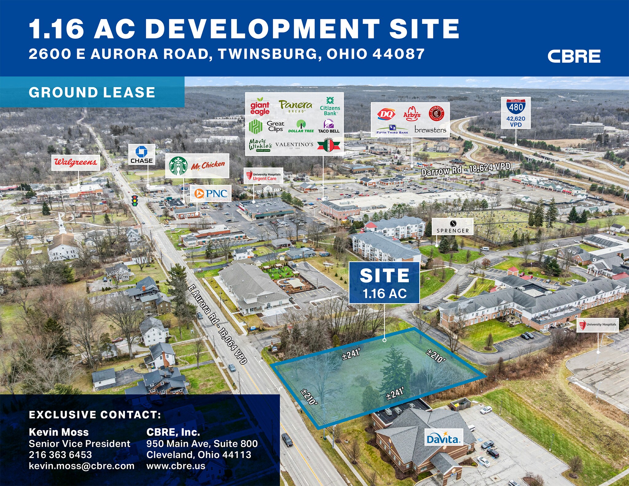 2600 E Aurora Rd, Twinsburg, OH for Rent