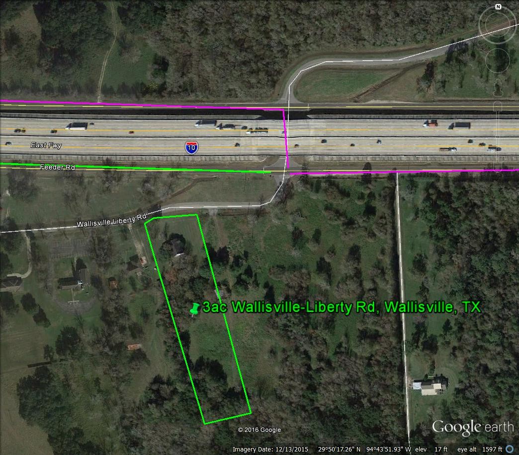 S Of I-10 E On Wallisville-Liberty Rd, Wallisville, TX for Sale