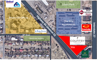 Lubbock, TX Commercial Land - 5801 Avenue Q South