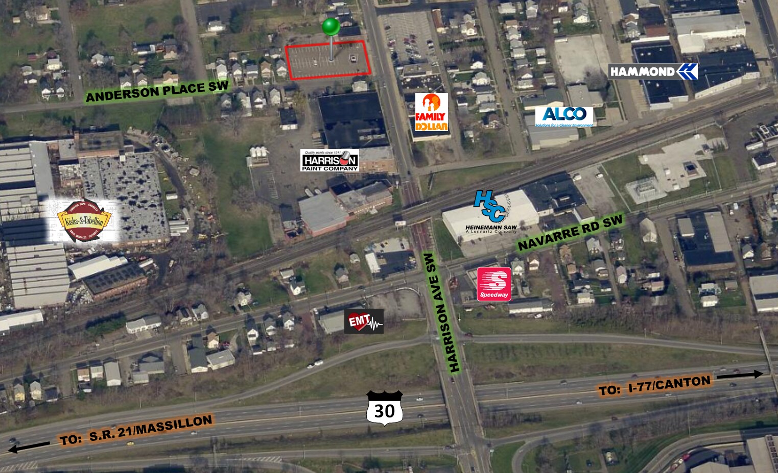 Harrison Ave @ Anderson Place SW, Canton, OH for Sale