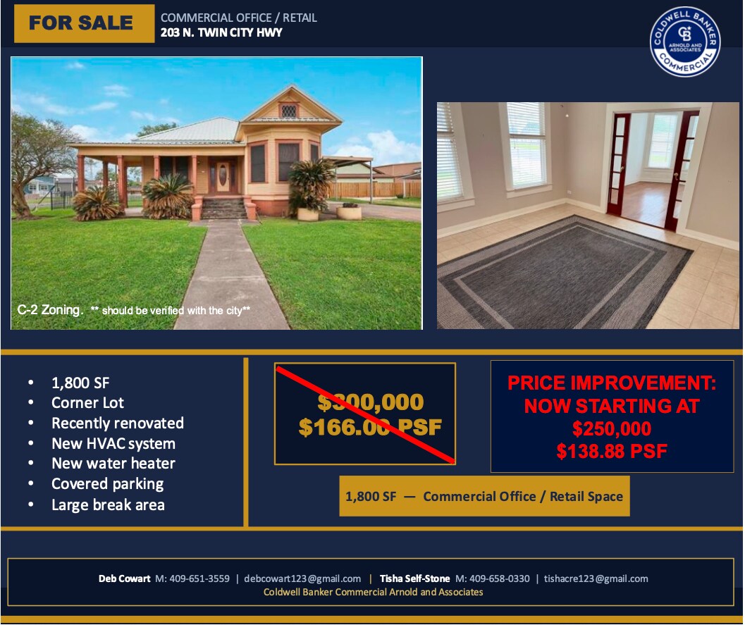 203 Twin City hwy, Nederland, TX for Sale