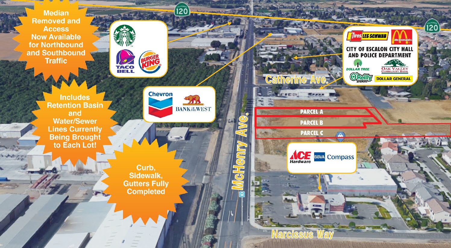 3100 and 3200 McHenry Ave, Escalon, CA for Sale