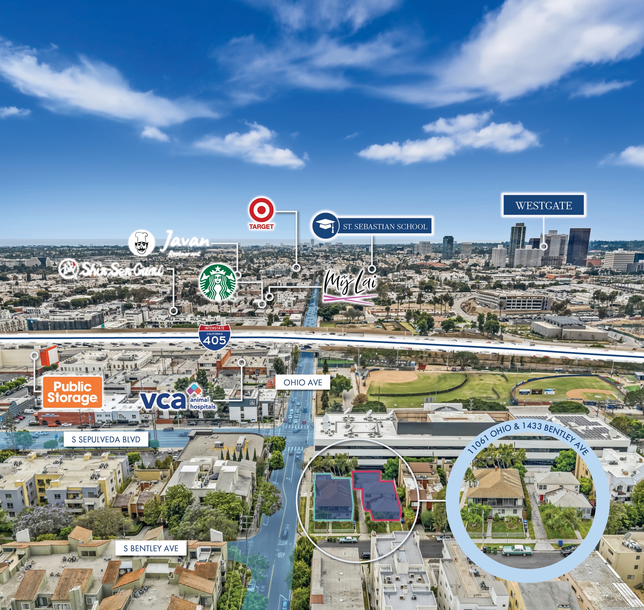 1433 S Bentley Ave, Los Angeles, CA for Sale