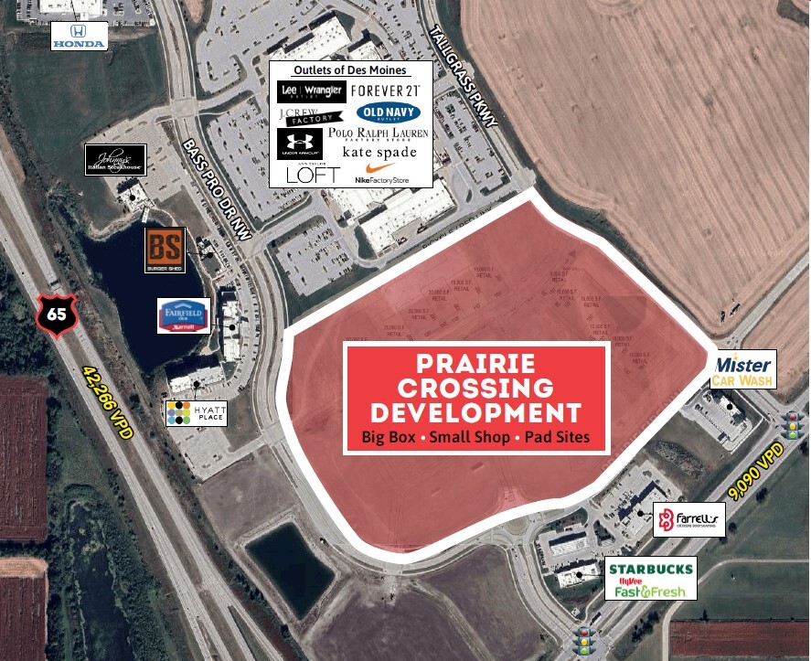 Hubbell Ave And Bass Pro Dr, Altoona, IA for Rent