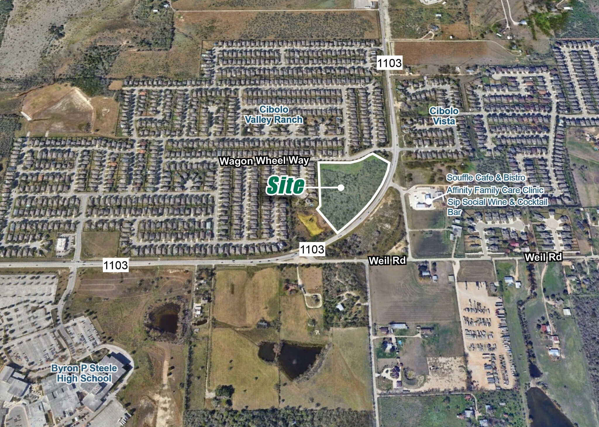 Wagonwheel & FM 1103, Cibolo, TX for Sale