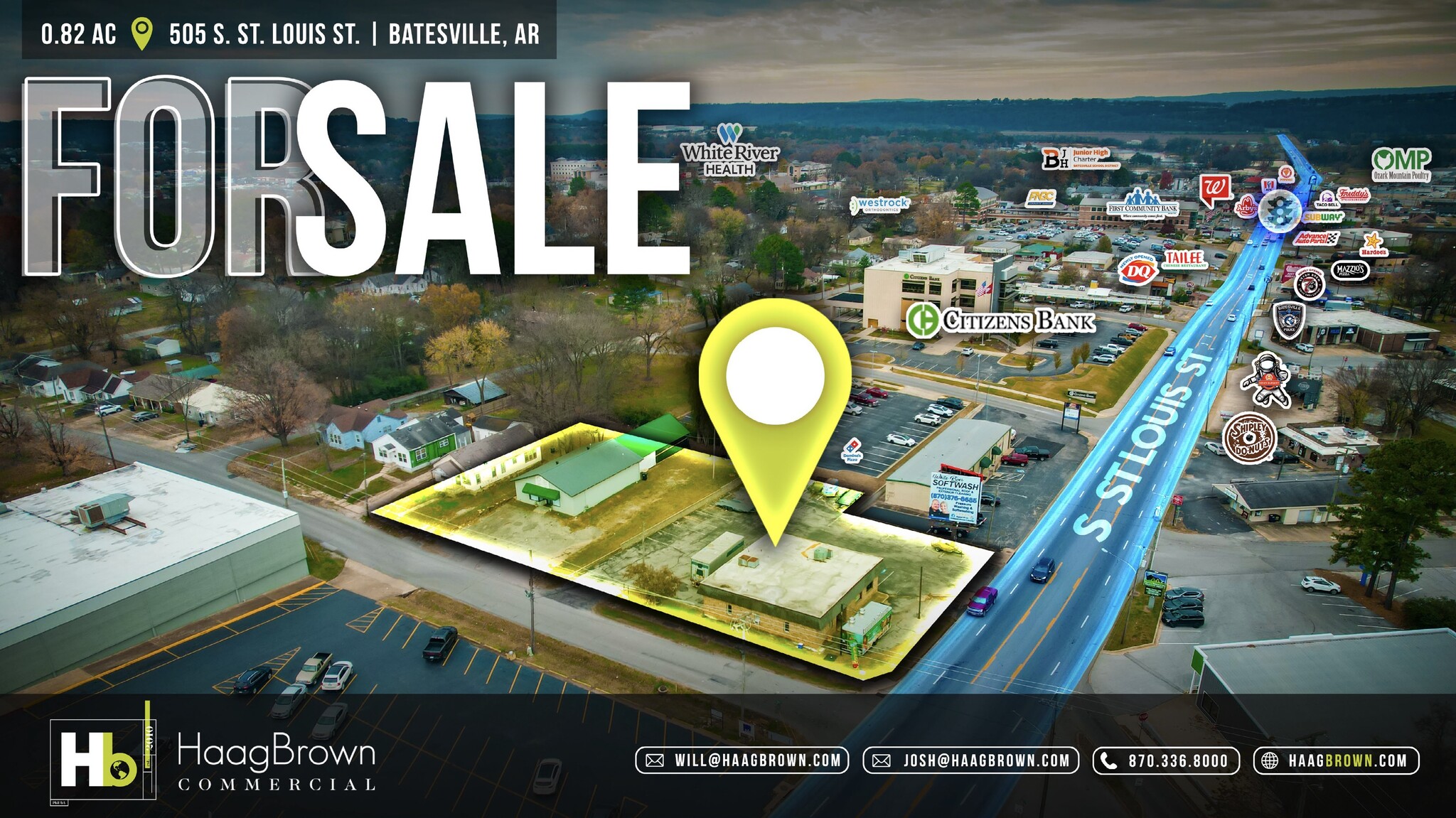 505 S Saint Louis St, Batesville, AR for Sale