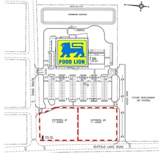 Sanford, NC Commercial Land - 1655 Buffalo Lake Rd