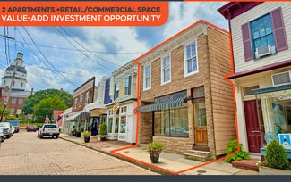 Annapolis, MD Storefront Retail/Residential - 72 Maryland Ave Annapolis, MD Storefront Retail/Residential - 72 Maryland Ave