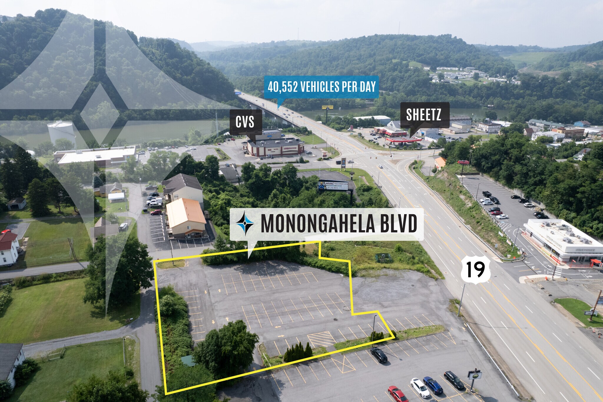 Monongahela Blvd, Morgantown, WV for Sale