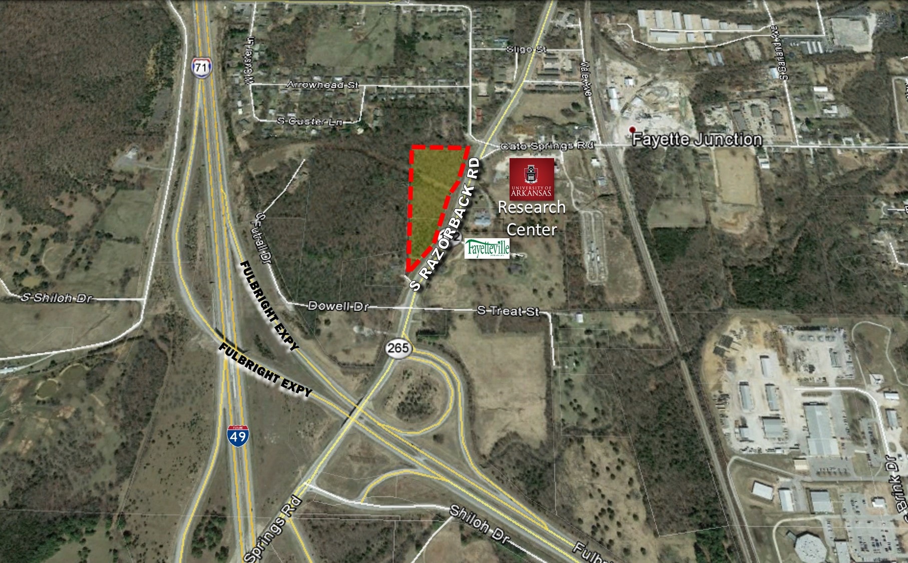 Razorback Rd, Fayetteville, AR for Sale