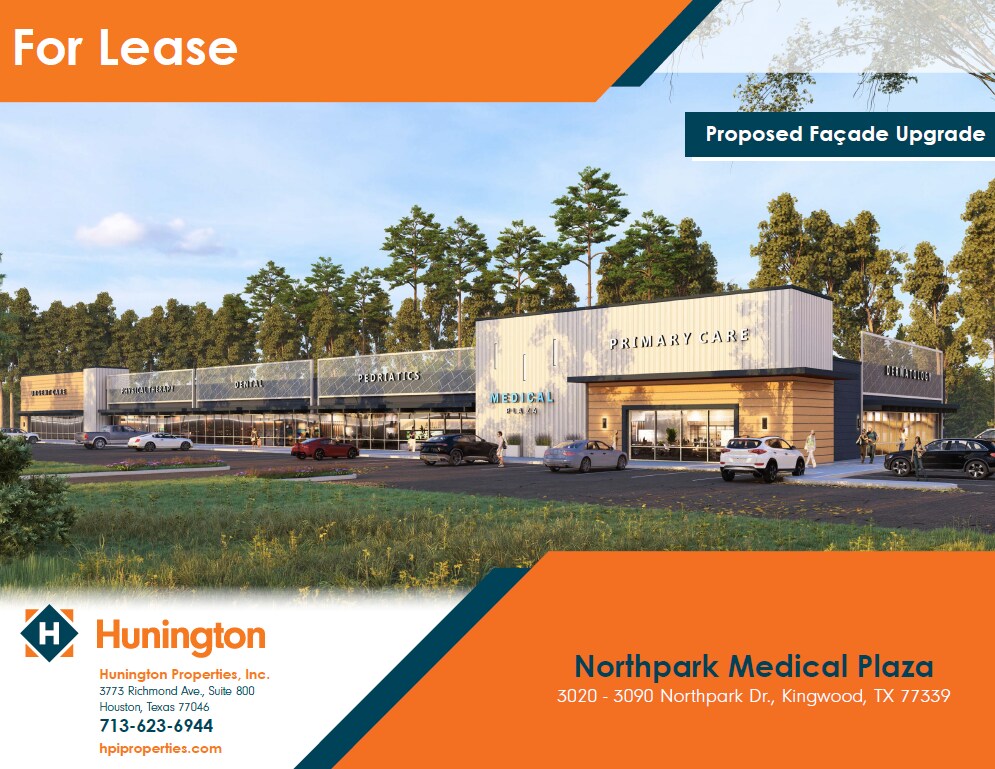 3020-3090 Northpark Dr, Humble, TX for Rent