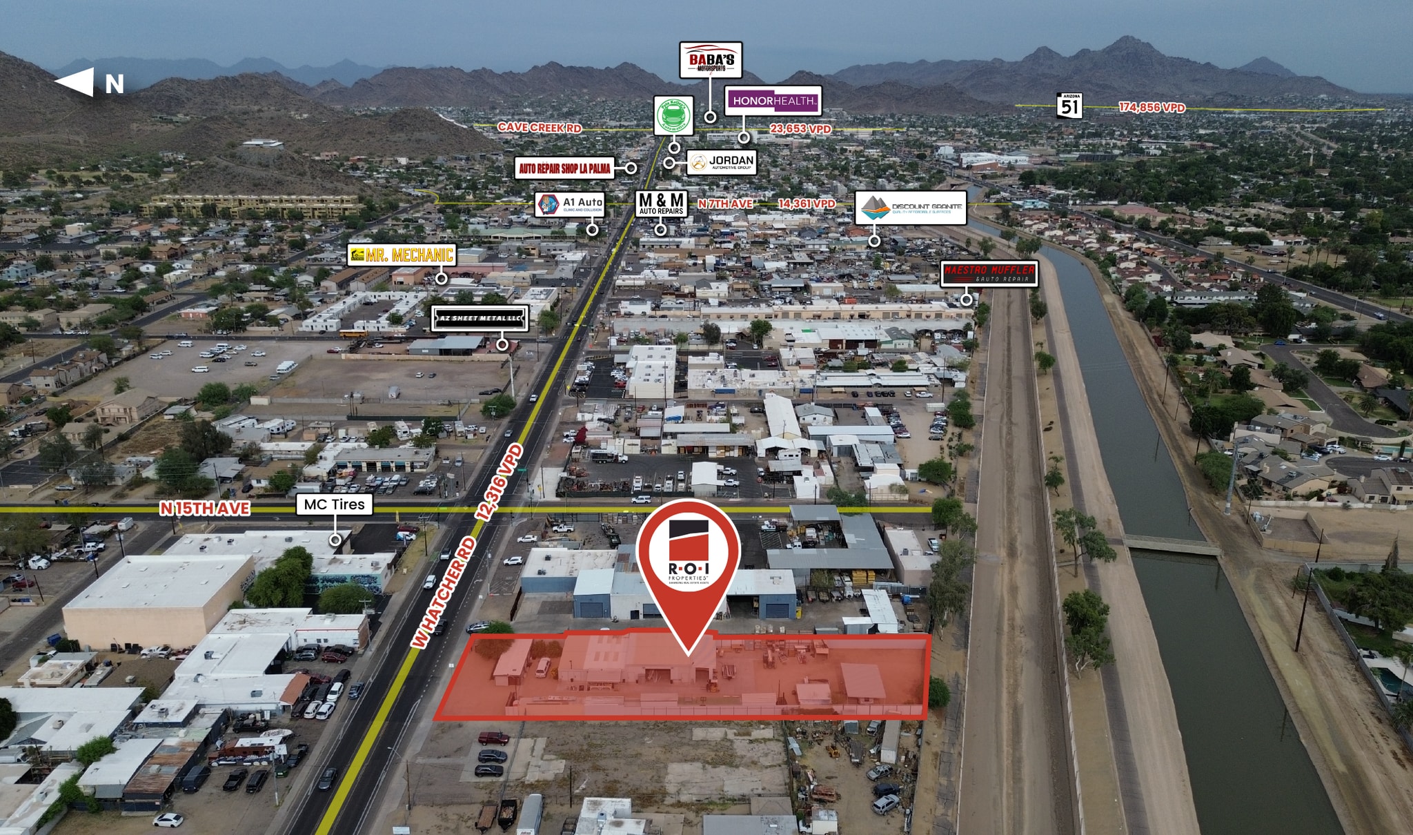 1525 W Hatcher Rd, Phoenix, AZ for Sale