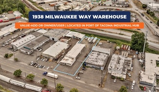 Tacoma, WA Warehouse - 1938 Milwaukee Way Tacoma, WA Warehouse - 1938 Milwaukee Way