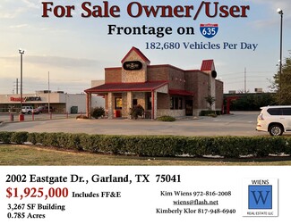 Garland, TX Fast Food - 2002 Eastgate Dr