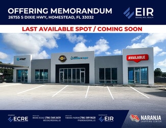 Homestead, FL Retail - 26755 S Dixie Hwy