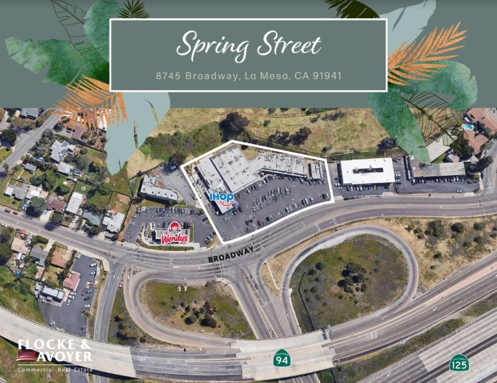 8725-8747 Broadway, La Mesa, CA for Rent