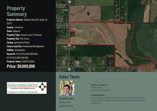 Toney, AL Residential Land - Alabama highway 251
