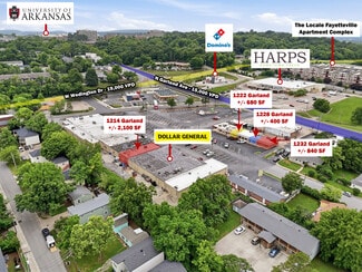 Fayetteville, AR Office/Retail, Retail - 1200-1220 N Garland Ave