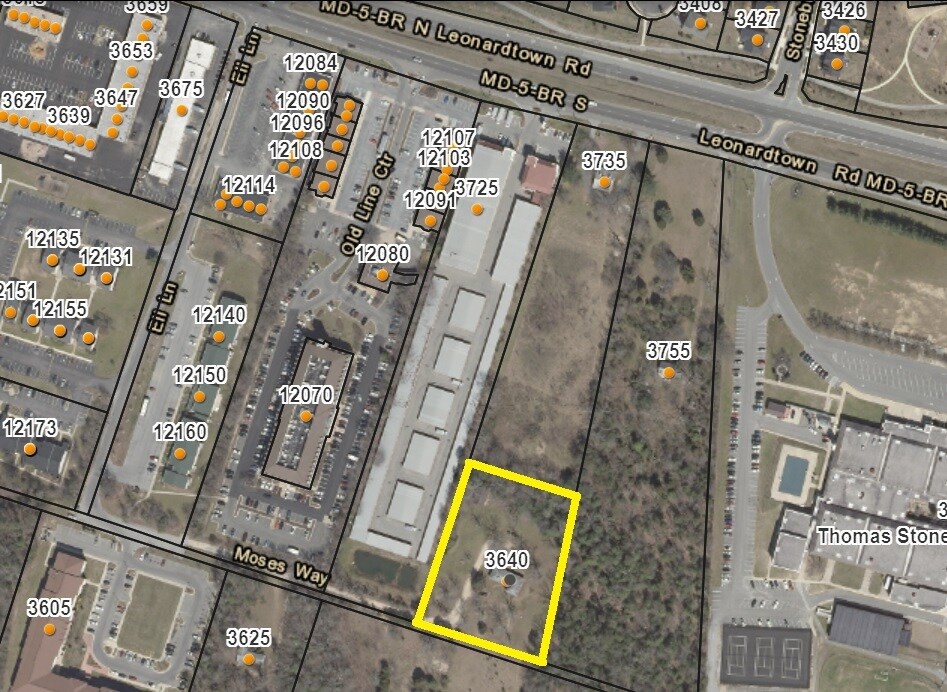 3640 Moses Way Waldorf, MD 20602 Land Property for Lease on