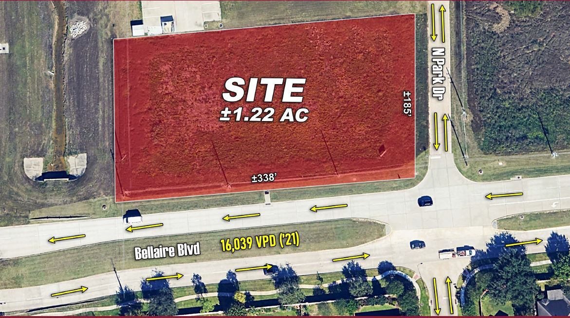 Bellaire Blvd & N Park Dr, Richmond, TX for Sale