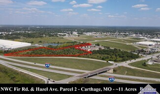 Carthage, MO Commercial Land - NWC Fir Rd & Hazel Ave Parcel 2