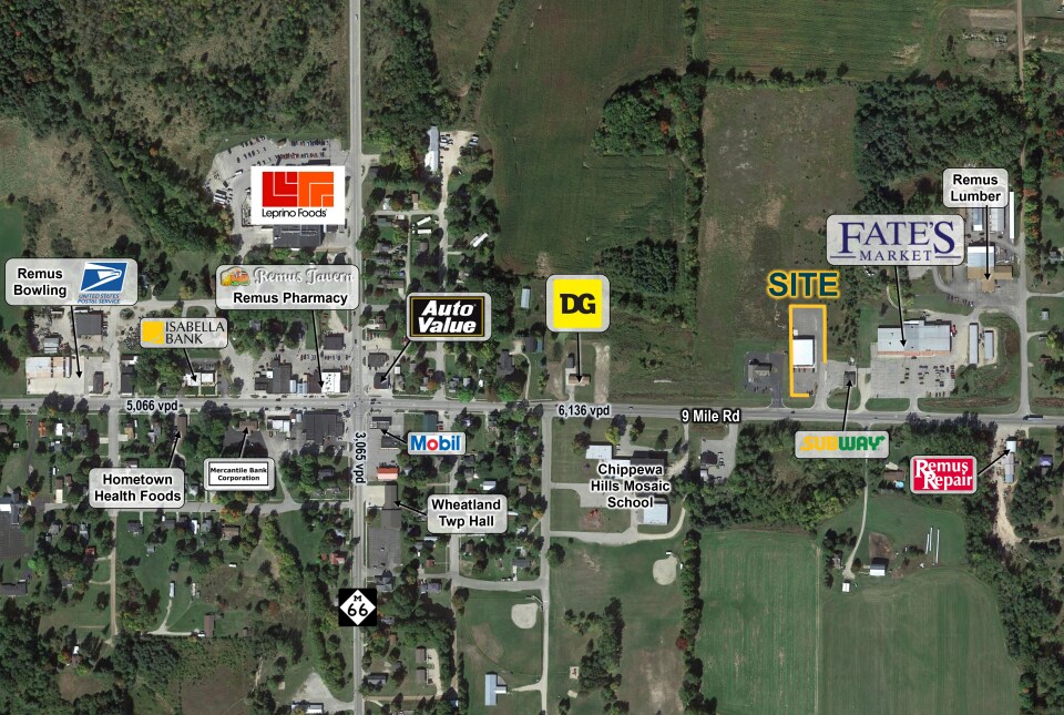 2646 9 Mile Rd, Remus, MI for Rent