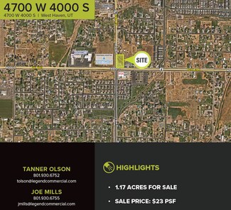 West Haven, UT Commercial Land - 4000 South