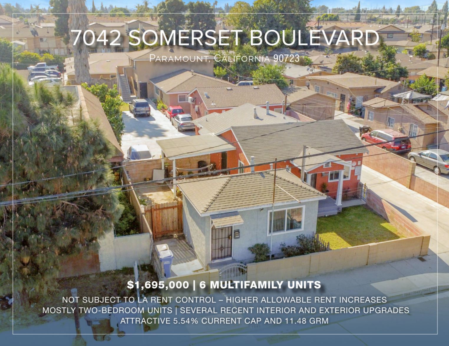 7042 Somerset Blvd, Paramount, CA for Sale