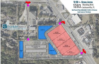 Orange Park, FL Commercial Land - 1283 Blanding Blvd