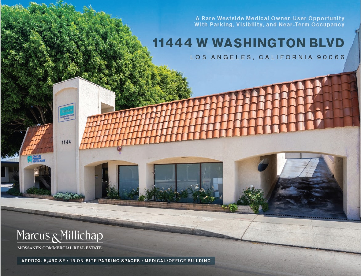 11444 Washington Blvd, Culver City, CA for Sale