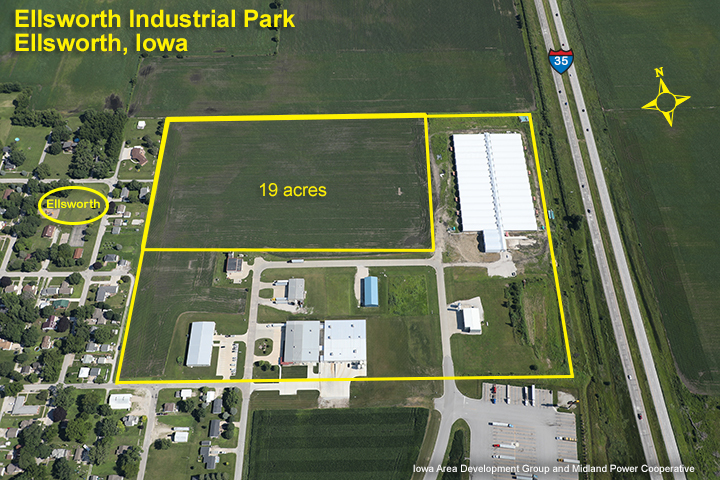 Ellsworth Industrial Park, Ellsworth, IA for Sale