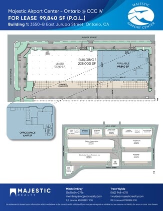Ontario, CA Industrial - 3550 E Jurupa St