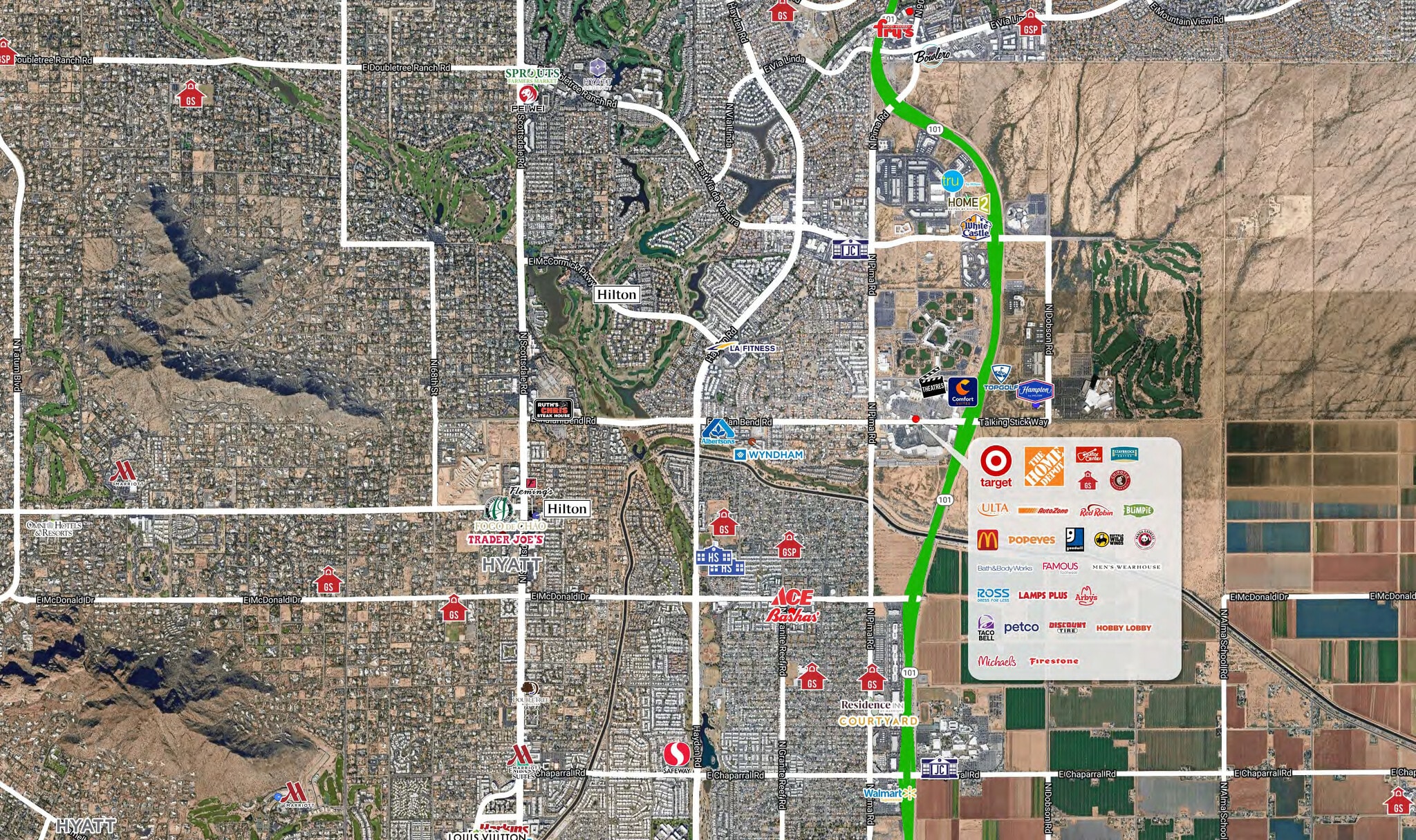 South of SWC Talking Stick Way & 101 loop, Scottsdale, AZ for Rent