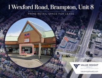 Brampton, ON Retail - 1 Wexford Rd