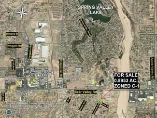 Hesperia, CA Commercial - Jacaranda Ave @ Carob St