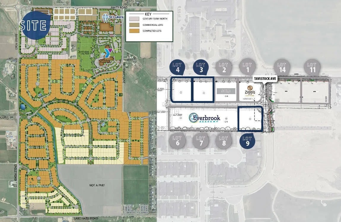 SEC Eagle Rd @ Amity Road, Meridian, ID for Sale