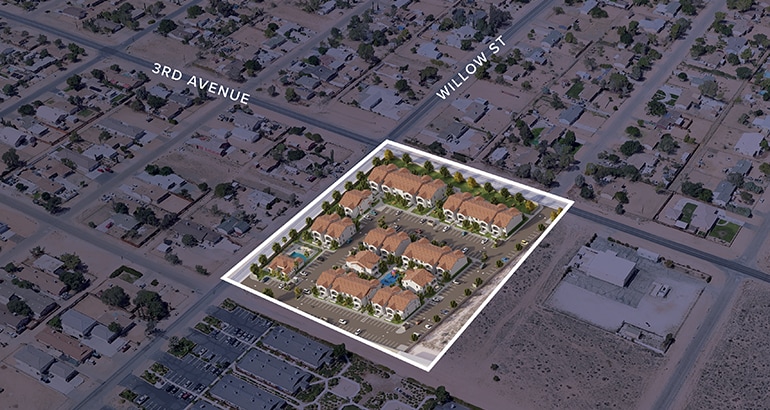 3rd Avenue & Willow st, Hesperia, CA for Sale