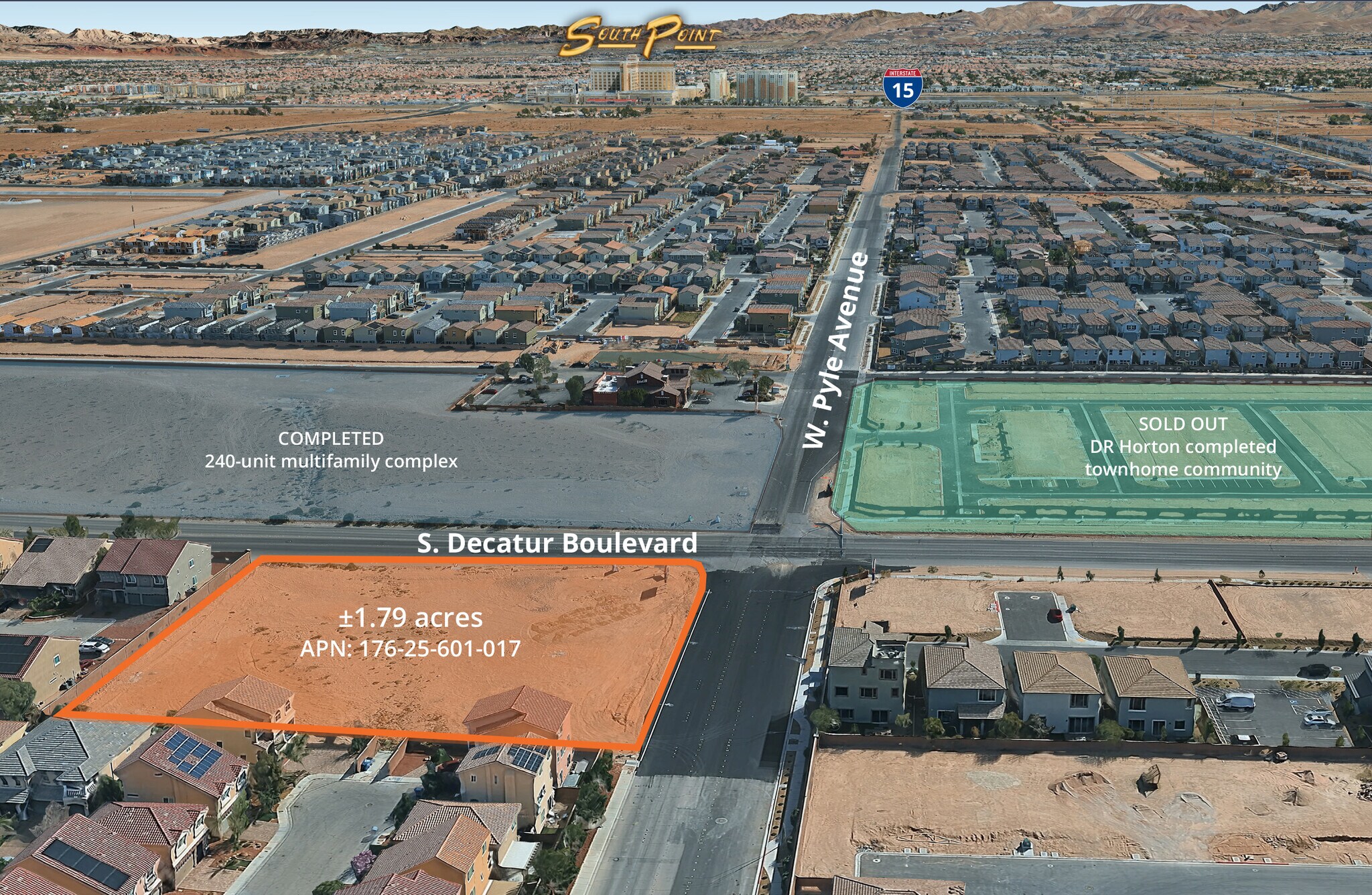 Decatur Blvd @ W. Pyle Avenue, Las Vegas, NV for Sale