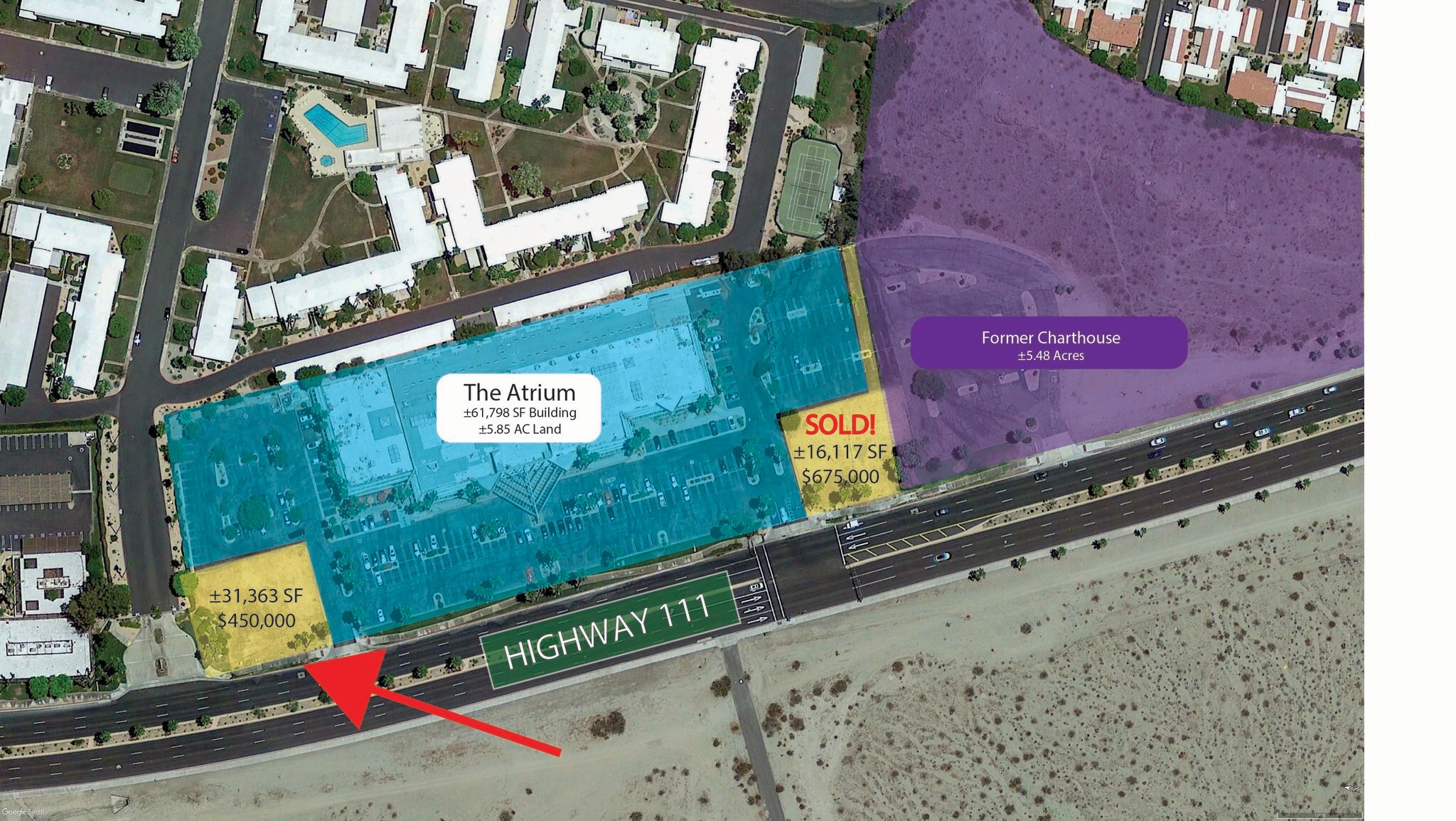 State Highway 111, Rancho Mirage, CA for Sale