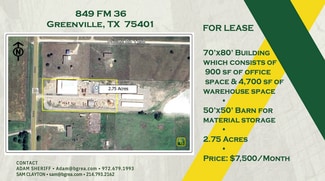 Greenville, TX Industrial - 849 FM 36