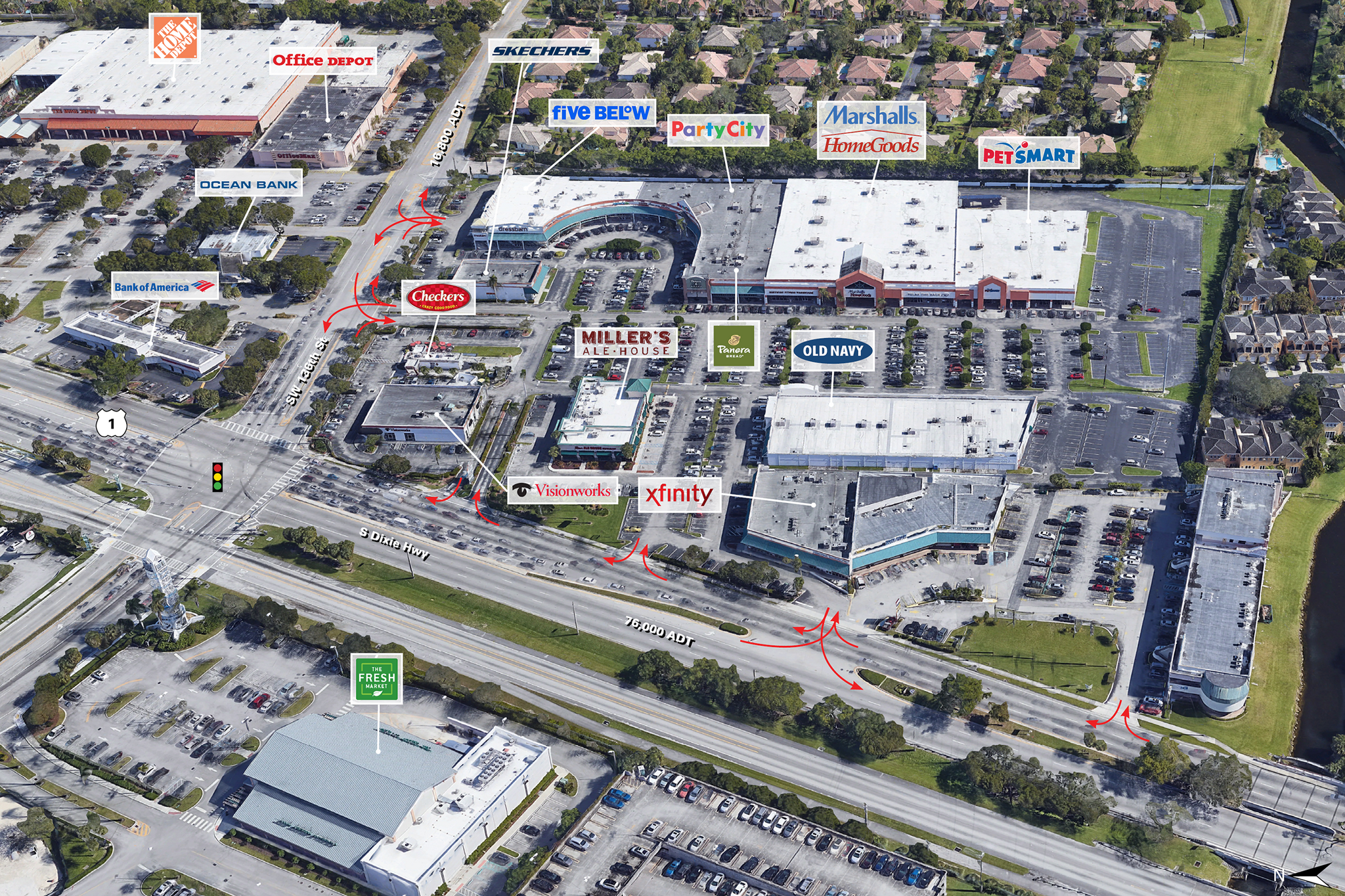 13601-13869 S Dixie Hwy, Miami, FL for Rent