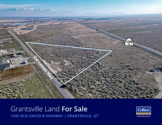Grantsville, UT Industrial Land - 1345 Old Lincoln Hwy Grantsville, UT Industrial Land - 1345 Old Lincoln Hwy